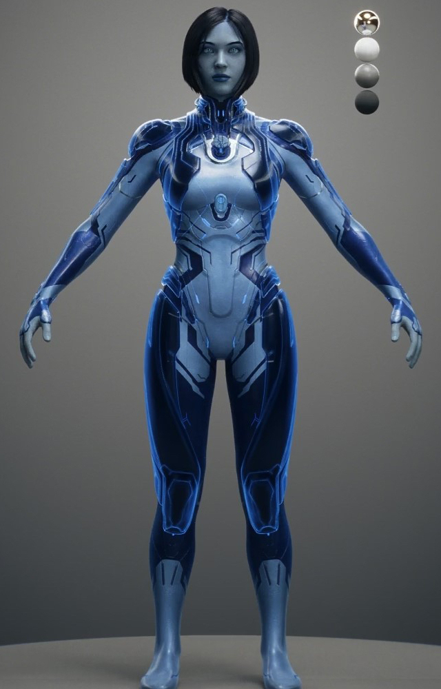 Cortana Front | Cortana halo, Halo cosplay, Cortana cosplay