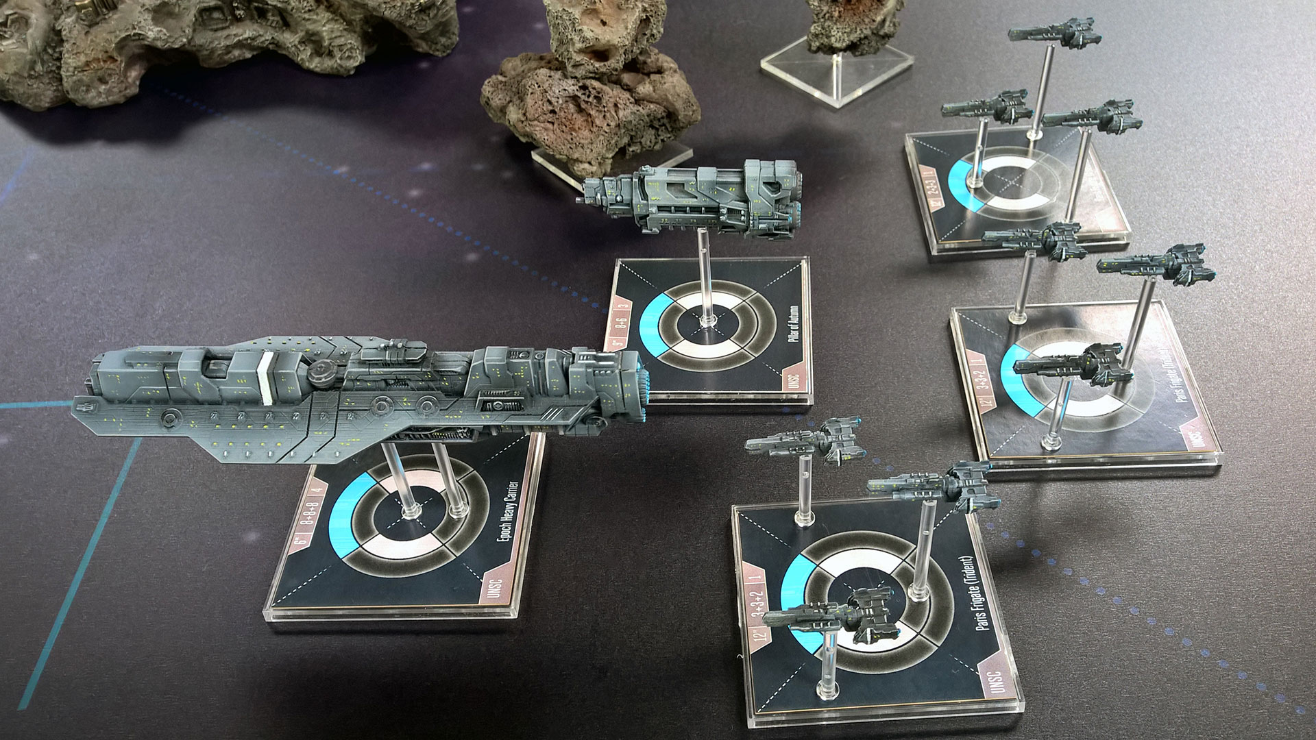 Installation 00. UNSC Fleet. Halo: Fleet Command. Halo ground Command Wraith. Firestar-class Orbital Defense Station.